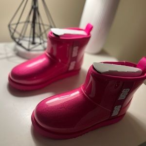 Kids Ugg CLASSIC CLEAR MINI II - PINK